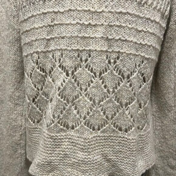 Odd Molly Women's Gray Knit Cardigan Sweater Size 3 - Picture 5 of 9